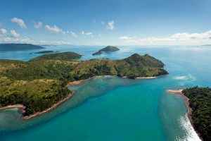 Whitsunday Islands aerial