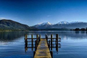 Lake Te Anau - base for glacier-carved wilderness in the Fiordland National Park - Luxury solo tours