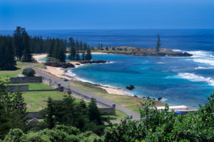 Norfolk Island - View of Kingston Beach - Luxury Short Break