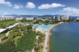 Cairns - man made pool on the esplanade - Luxury short breaks Australia