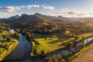 Tweed Coast - the Tweed River and Mount Warning - Luxury solo tours